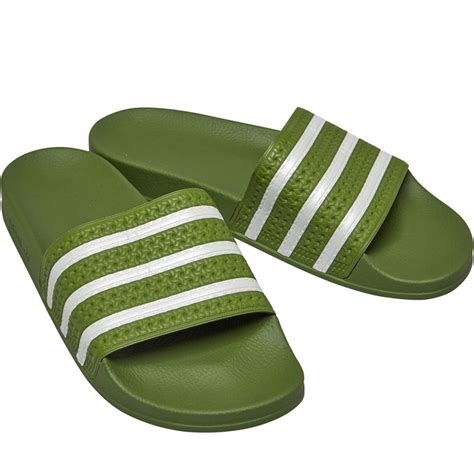 groene adidas slippers bestellen|adidas sandalen slippers.